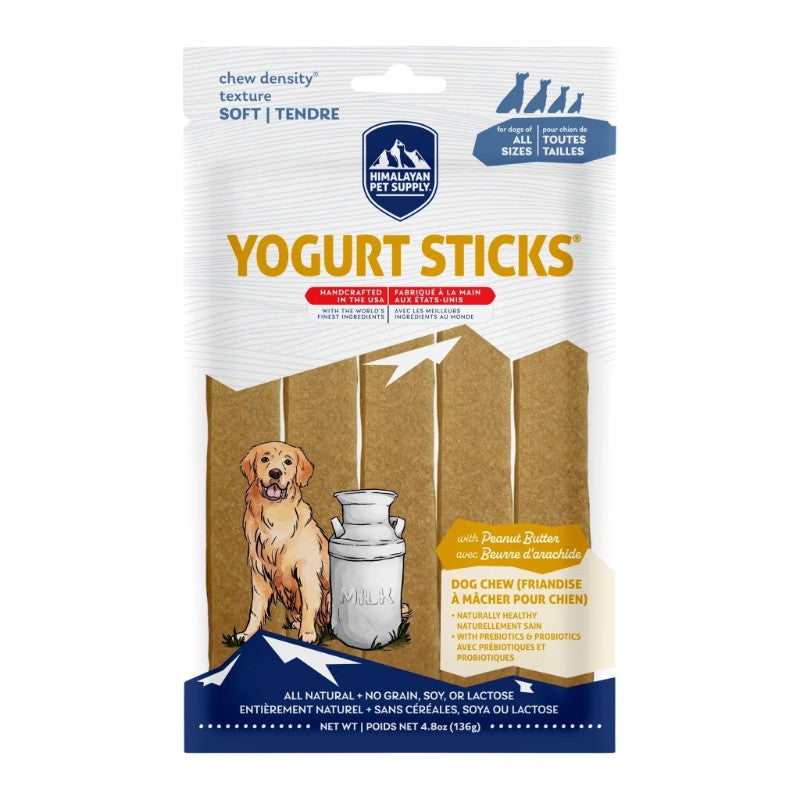 Himalayan dog chew Gâteries Himalayan Dog Chew - Gâterie au yogourt pour chien, Beurre d'arachides 4.8oz Himalayan Dog Chew - Gâterie au yogourt pour chien, Beurre d'arachides 4.8oz