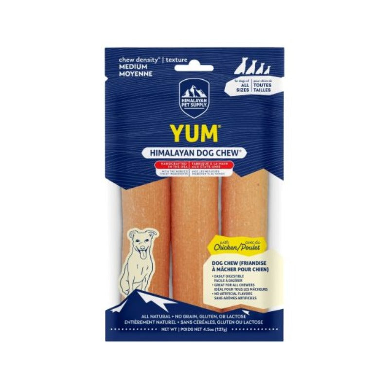 Himalayan dog chew Gâteries Poulet Himalayan Dog Chew Yum - Gâteries au fromage de yak 4.5 oz pour chiens Himalayan Dog Chew Yum - Gâteries au fromage de yak 4.5 oz | Sherbrooke Canin