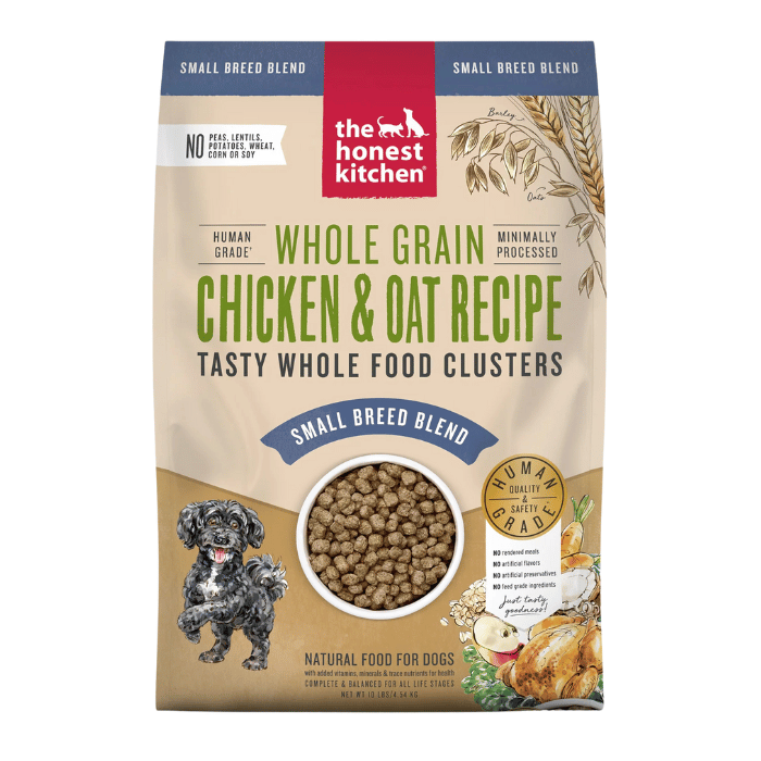 Honest Kitchen nourriture Nourriture déshydratée Whole Food Clusters pour petite races - Poulet avec grains Nourriture déshydratée Whole Food Clusters pour petite races - Poulet avec grains