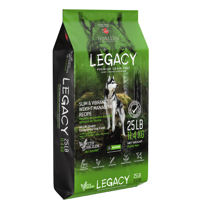 Horizon nourriture Horizon Legacy gestion du poids, minceur et vitalité sans grains