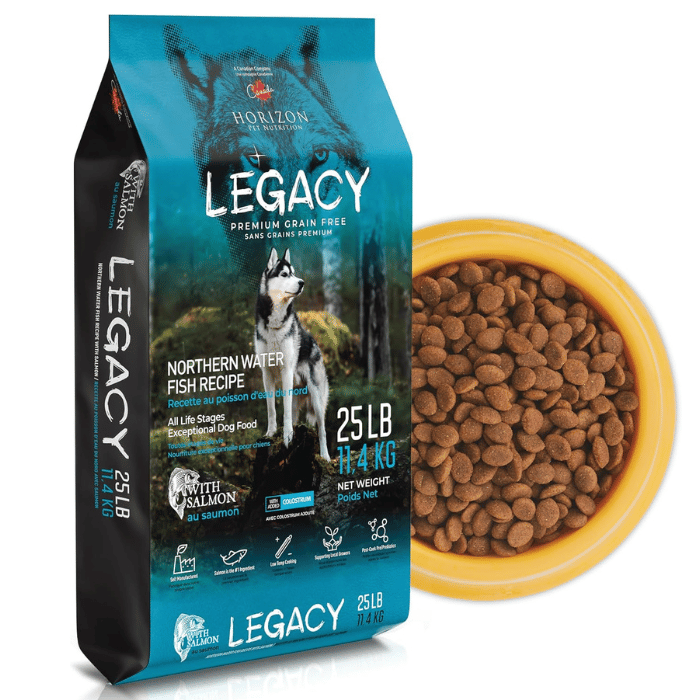 Horizon nourriture Horizon legacy recette au poisson d'eau du nord