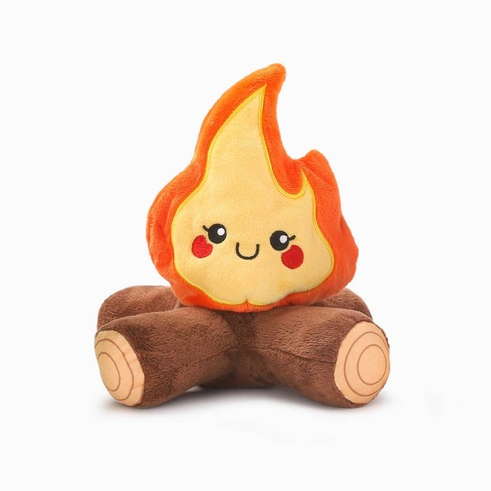 Hugsmart Products Inc HugSmart Pet - Camping Pups | Campfire - Jouet en peluche pour chien