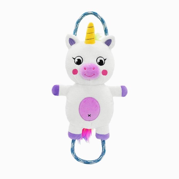 Hugsmart Products Inc HugSmart Pet - Fairytale Story | Licorne - Jouet en corde pour chien