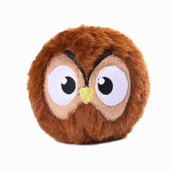 Hugsmart Products Inc HugSmart Pet - Zoo Ball | Hibou - Jouet pour chien