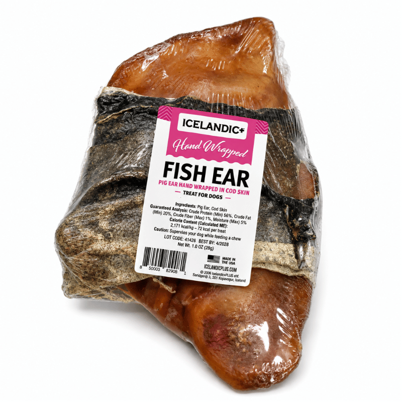 Pork Ear Wrapped in Icelandic Cod Skin