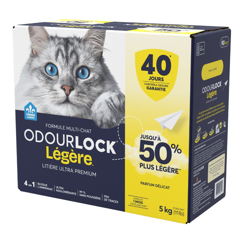 Intersand litiere agglomérante Intersand Odourlock Légère Litière Agglomérante, Parfum Délicat 5 Kg Intersand Odourlock Légère 5 Kg, Parfum Délicat | Sherbrooke Canin