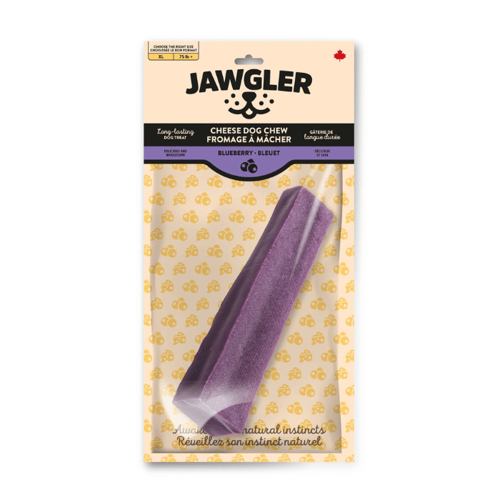 Jawgler fromage Large Jawgler Gâterie De Fromage à Mâcher - Bleuet Jawgler Gâterie De Fromage à Mâcher - Bleuet