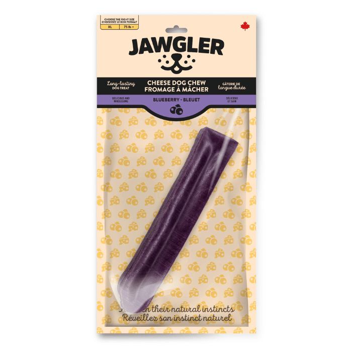 Jawgler fromage XL Jawgler Gâterie De Fromage à Mâcher - Bleuet Jawgler Gâterie De Fromage à Mâcher - Bleuet