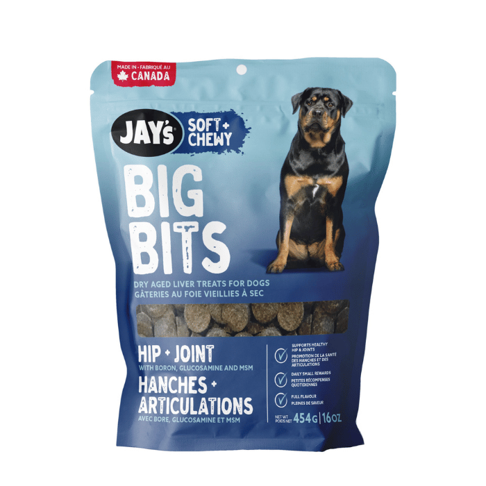 Jay's Gâteries 200G Gâteries Pour Chien, Hanches & Articulations Jay'z Big Bites