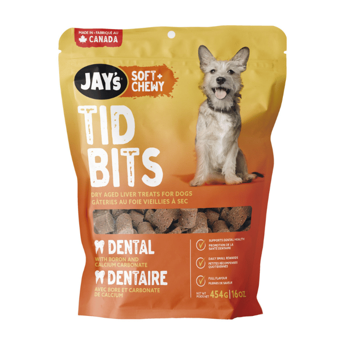 Jay's Gâteries Tid Bits, Gâteries Pour Chien, Dentaire