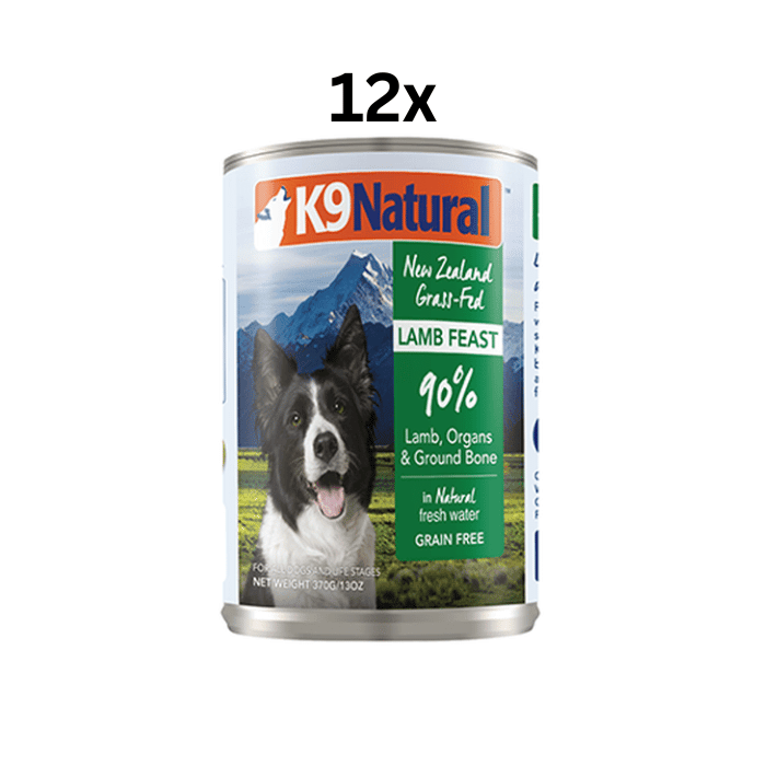 K9 natural nourriture humide 13oz Nourriture humide en conserve pour chien K9 Natural Agneau Nourriture humide en conserve pour chien K9 Natural Agneau