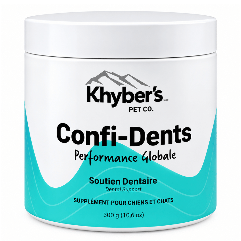 Khyber's Suppléments Khyber's Confi-dents - Soutien dentaire 300g Khyber's Confi-dents - Soutien dentaire 300g