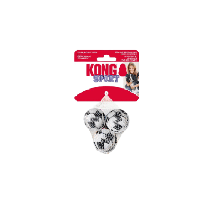 kong balle Small Kong ÉDITION SPÉCIALE Ballons de soccer – Jouet pour petits chiens Kong ÉDITION SPÉCIALE Ballons de soccer – Jouet pour petits chiens