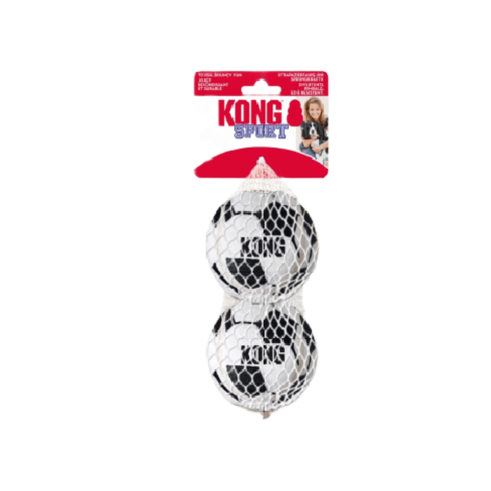 kong balle Large Kong ÉDITION SPÉCIALE Ballons de soccer – Jouet pour petits chiens Kong ÉDITION SPÉCIALE Ballons de soccer – Jouet pour petits chiens