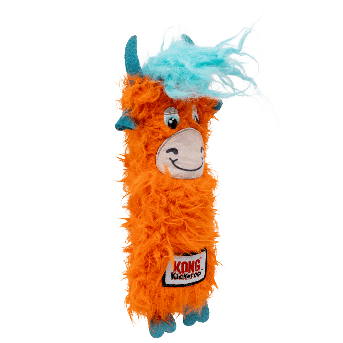 kong jouet chat Jouet pour chats Kong Kickeroo Highland Cow - couleur aléatoire Jouet pour chats Kong Kickeroo Highland Cow - couleur aléatoire