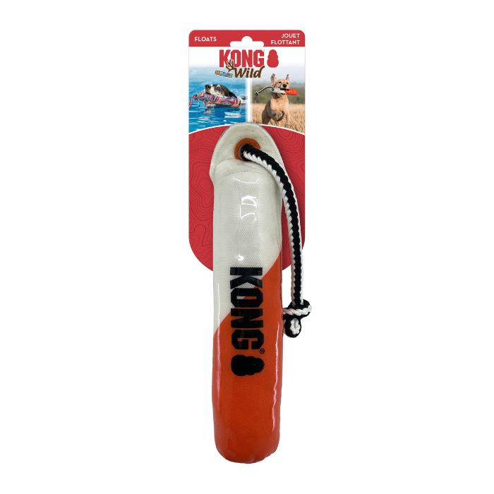 kong jouet interactif Dummy Kong Wild Shieldz orange et blanc
