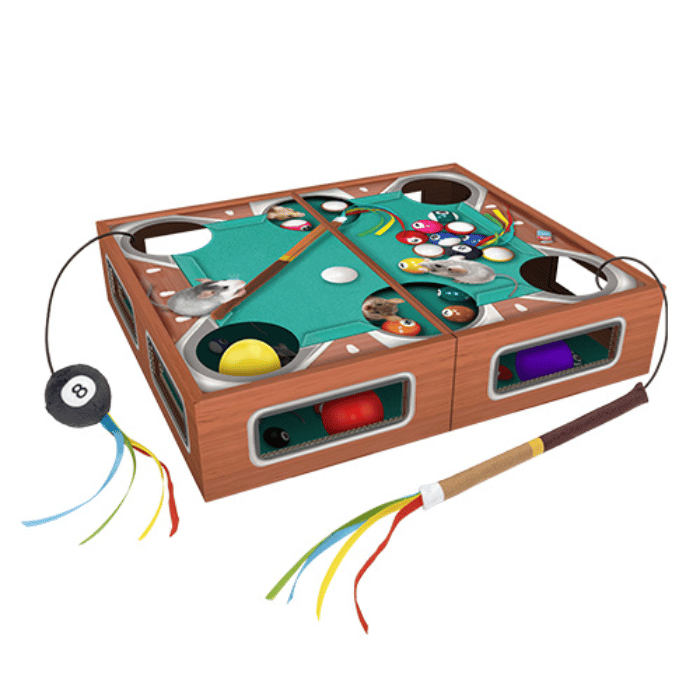 Kong interactive toy Kong Playground interactive cat toy Billiard table interactive cat toy Kong Playground billiard table | Sherbrooke Canin