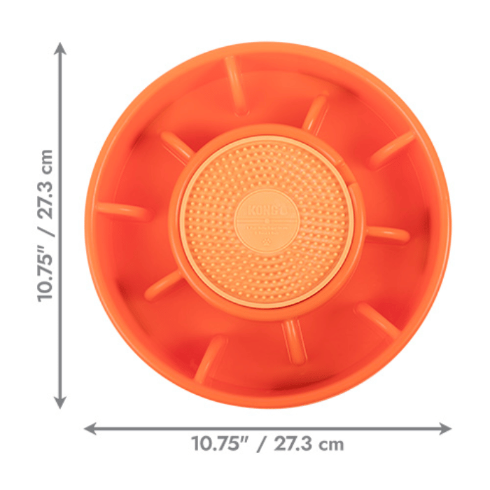 Kong interactive toy Kong Licks Mealtime – Interactive bowl and lick mat – Large Kong Licks Mealtime: Interactive Bowl and Lick Mat | Sherbrooke Canin