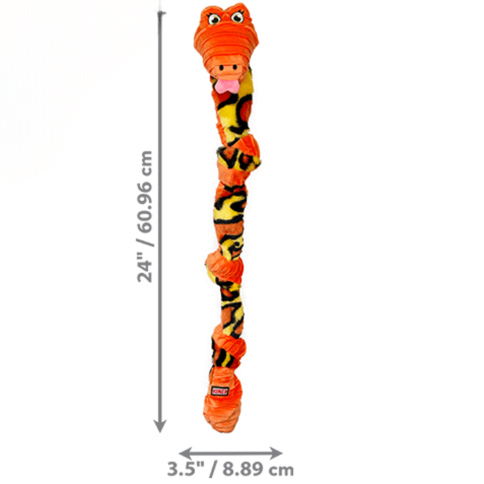kong Jouet Jouet pour chien Kong Knots serpent médium/large