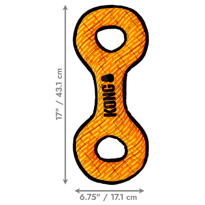 Kong Jouet pour chien Kong Armor double tug Jouet pour chien Kong Armor double tug