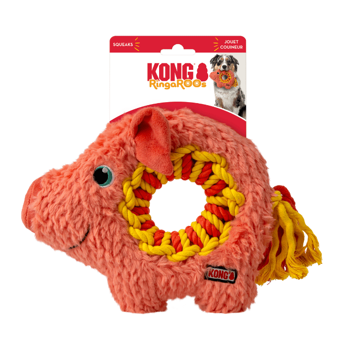 Kong Jouet pour chien - Kong cochon ringaroos Jouet pour chien - Kong cochon ringaroos