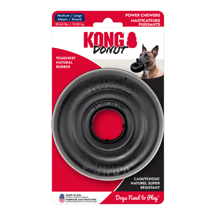 Kong Medium/Large Jouet pour chien - Kong Donut Extrême Jouet pour chien - Kong Donut Extrême