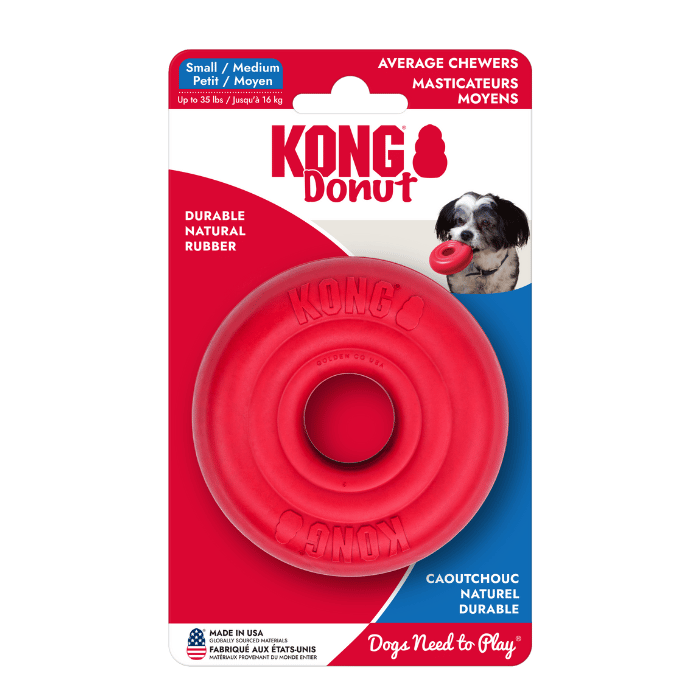 Kong Jouet pour chien - Kong Donut - Small/Medium Jouet pour chien - Kong Donut - Small/Medium