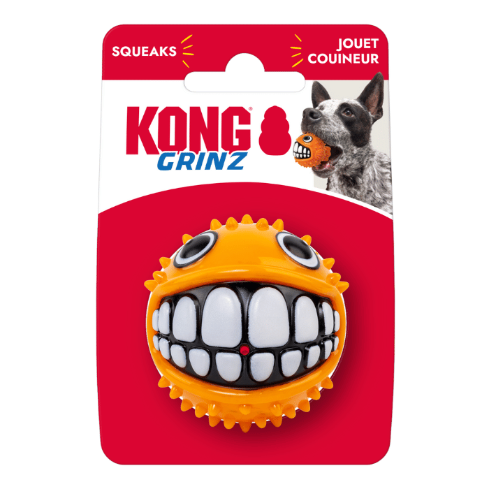 Kong Jouet pour chien - Kong Grinz Poisson Jouet pour chien - Kong Grinz Poisson