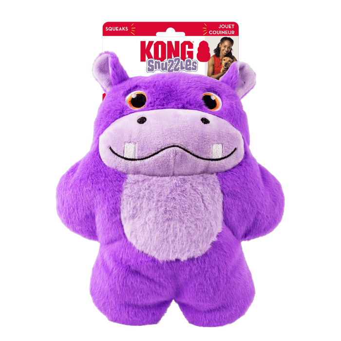 Kong Jouet pour chien - Kong snuzzles hippo XL Jouet pour chien - Kong snuzzles hippo XL