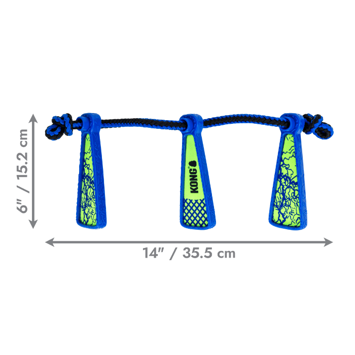 Kong Moyen/Large Jouet pour chien - Kong Whirlz Corde Jouet pour chien - Kong Whirlz Corde