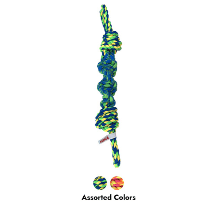kong jouets pour chien Corde à tirer Kong Rope Bunji (couleur assortie) Corde à Tirer Kong Rope Bunji pour Chien | Sherbrooke Canin