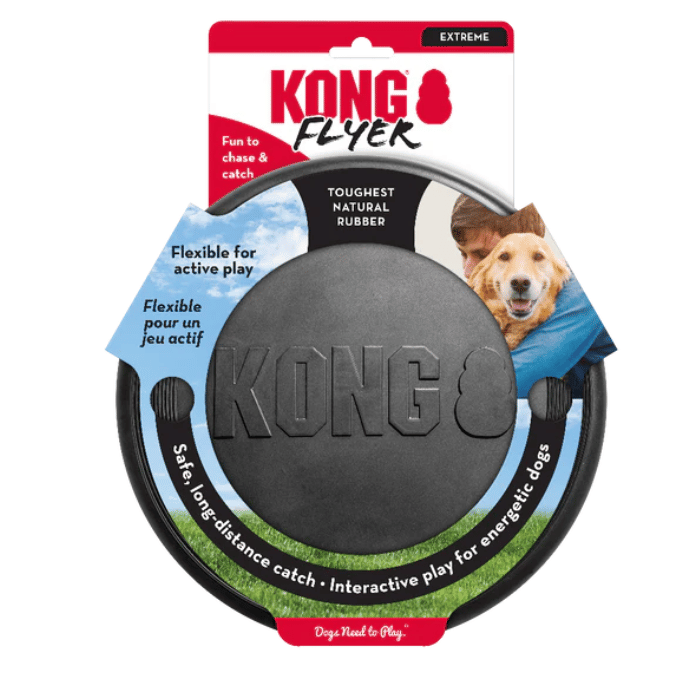 kong jouets pour chien Frisbee pour chien Kong Extreme Flyer Frisbee pour chien Kong Extreme Flyer