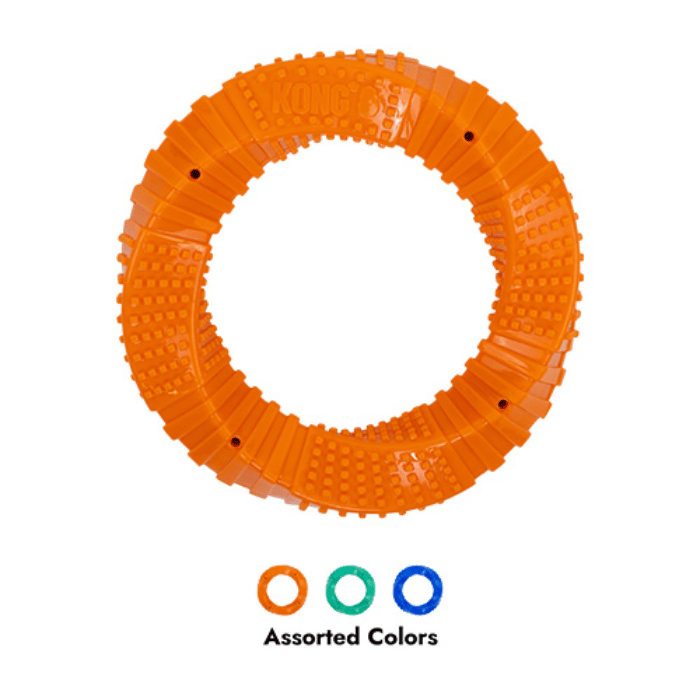 kong jouets pour chien Jouet à mâcher Kong CoreStrength Anneau – Moyen/Grand Jouet à Mâcher Kong CoreStrength Anneau pour Chien | Sherbrooke Canin