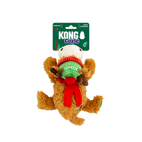 Kong dog toys Kong Holiday Cozie Reindeer plush dog toy - Medium Kong Holiday Cozie Reindeer Medium - Sherbrooke Canin