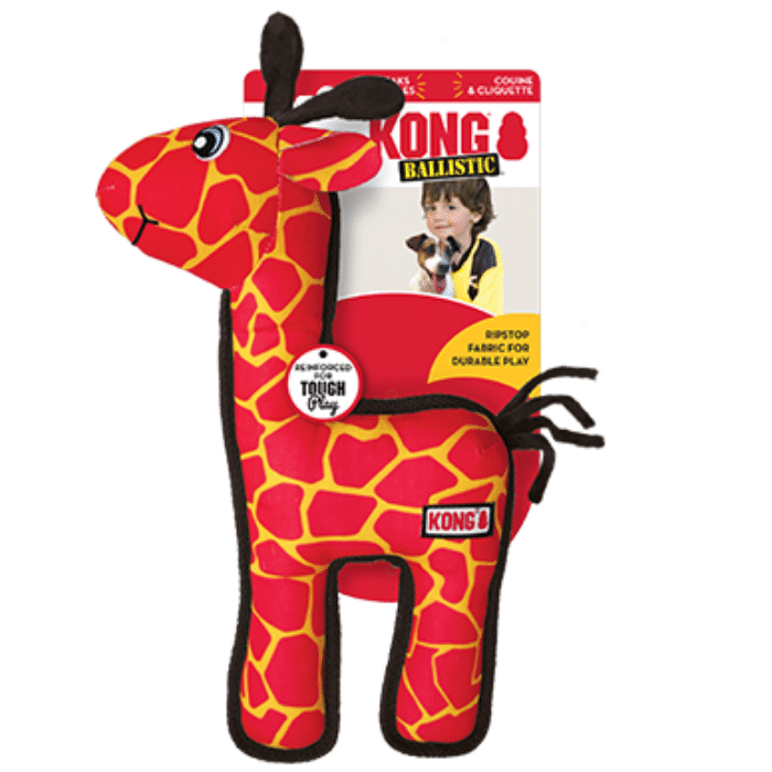 Kong dog toy Kong ballistic giraffe medium/large