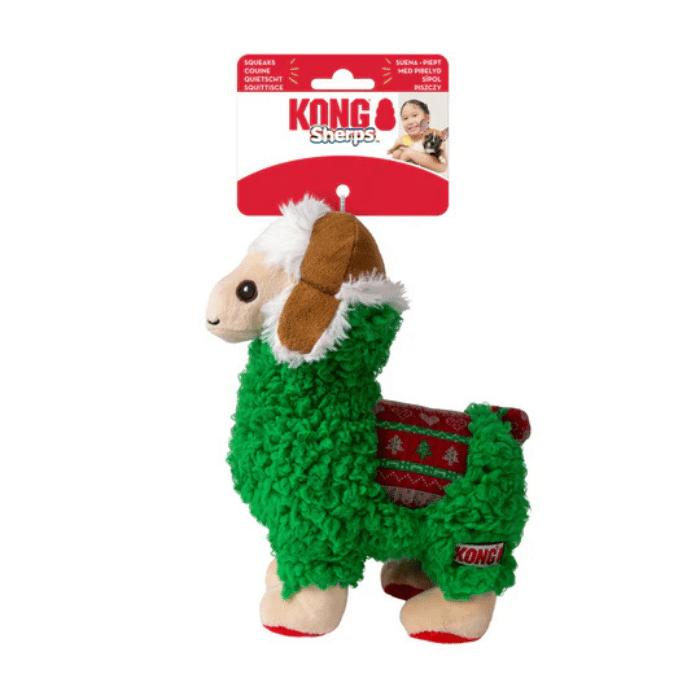 kong peluche Peluche Kong Sherps Holiday Llama Peluche Kong Sherps Holiday Llama