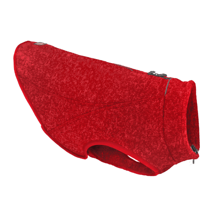 Kurgo Kurgo Chandail k9 Core Pour Chien, En Molleton - Rouge Chiné