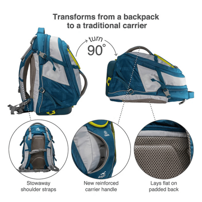 Kurgo sac a dos Sac à dos Kurgo G-Train Pack-V2 - Bleu Sac à dos Kurgo G-Train Pack-V2 - Bleu