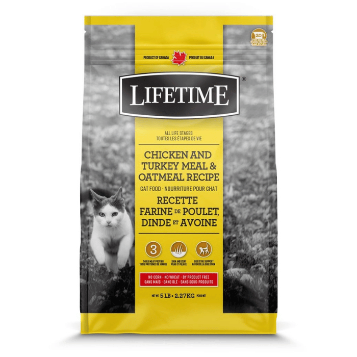 Lifetime Nourriture Pour Chat, Lifetime Poulet/dinde/avoine