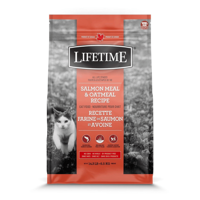 Lifetime Nourriture Pour Chat, Lifetime Saumon/avoine