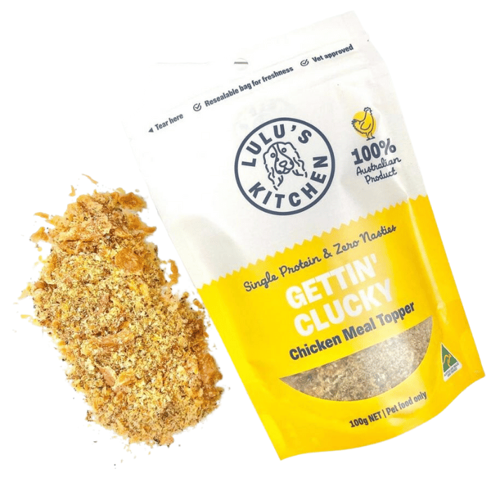Lulu's Kitchen Gettin' Clucky - Décoration et rehausseur de repas au poulet 100g