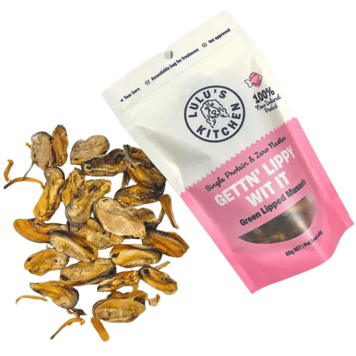 Lulu's Kitchen Gettn' Lippy Wit It - Moules aux lèvres vertes 80g