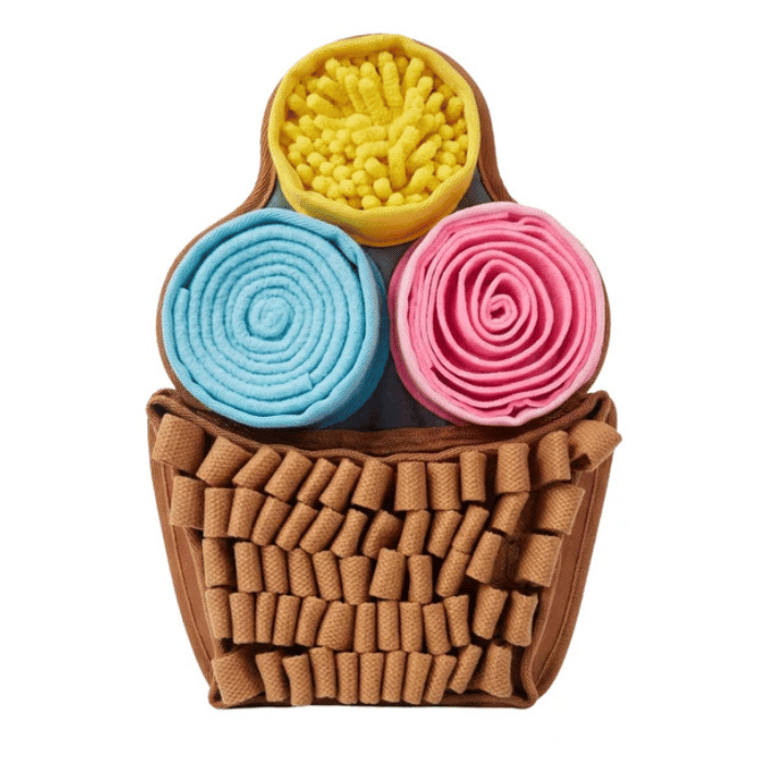 LuvMyFido Snuffle Mat Pawz N Dogz Snuffle Mat - Dreamy Cupcake by LuvMyFido Snuffle Mat Dreamy Cupcake - LuvMyFido - Tapis de fouille pour chien