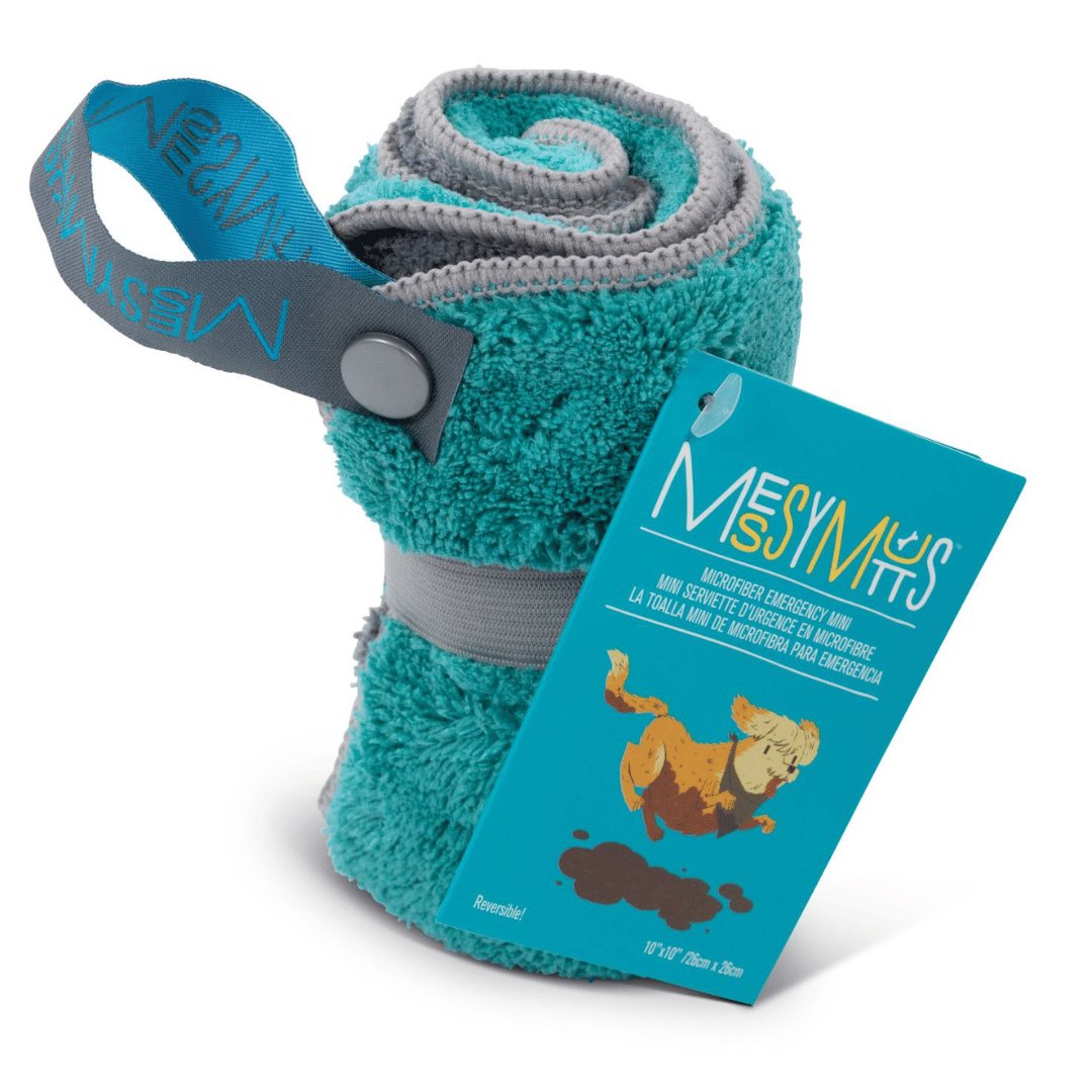 Messy Mutts toilettage Mini Serviettes En Microfibre, 10&quot;x10&quot;