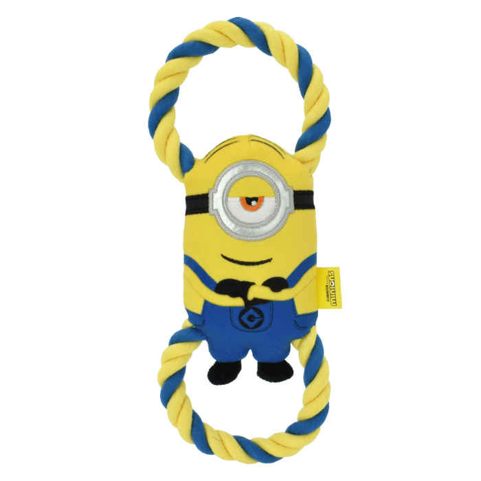 Multipet jouets pour chien Corde Tug Minions Corde Tug Minions