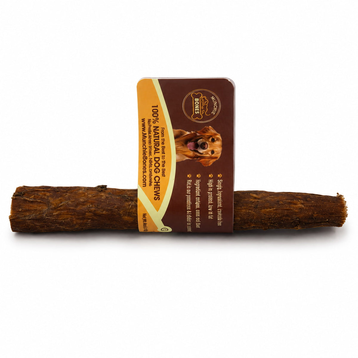 Munchie Bones os a macher Gorge de buffle ronde 6 po - Munchie Bones Gorge de buffle ronde 6 po - Munchie Bones | Sherbrooke Canin