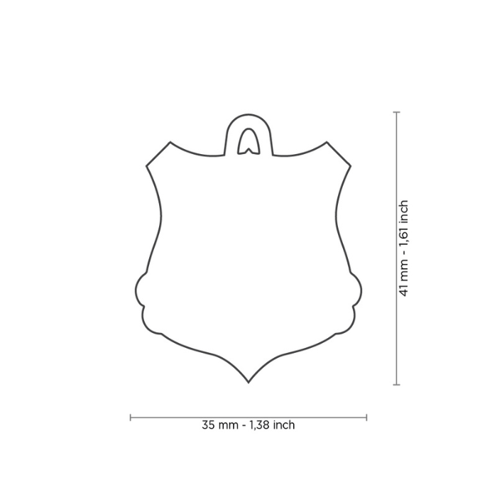 MyFamily medaille Médaille pour chiens - Dog Agent