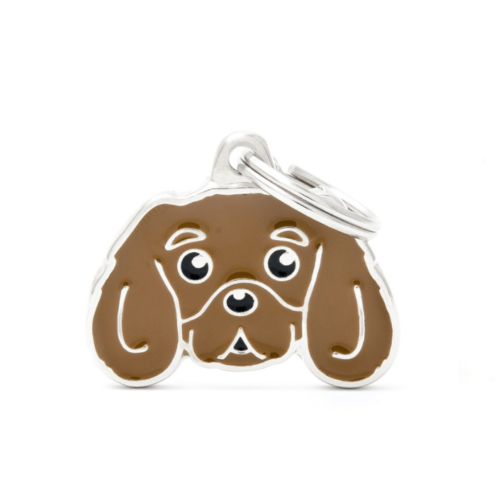 MyFamily medaille Médaille pour chiens - Friends Cavalier King Ruby