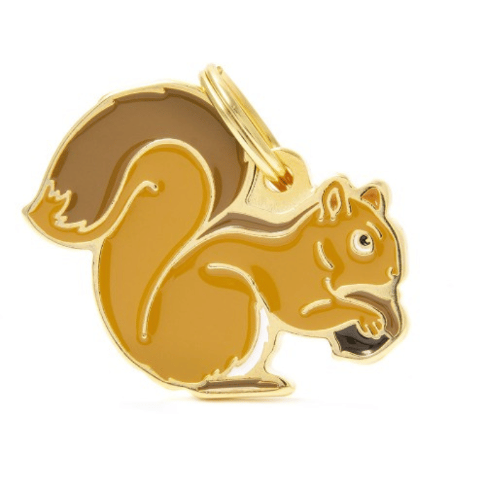 MyFamily medaille Médaille pour chiens - Wild Écureuil