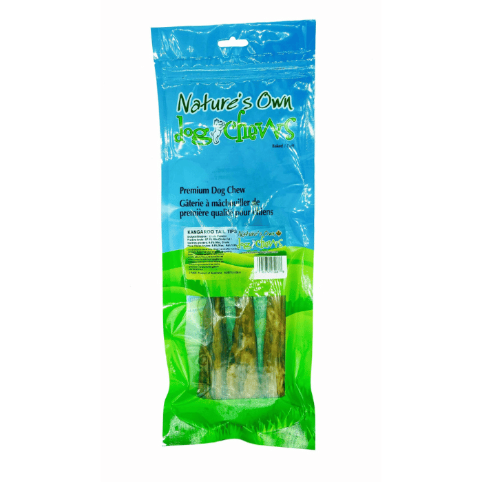 Nature's Own Gâteries Bout de queue de Kangourou Paq de 3